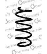 CS Germany - 14774247 - Пружина подвески передняя opel corsa c 1,4+1,7 sport,00 - (box powersprinx)